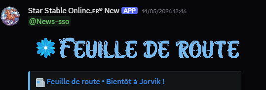Feuille de route