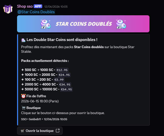 Capture Star Coins doublés